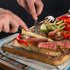KITWARE Gold Steak Knives Set of 6 pcs with Gift Box, 4.5 inch Stainless Steel Steak sets, Serrated Edge Metal Knife Sets for Dinner Table, Knife ...