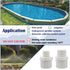 10PCS 1/2" to 3/4" PVC Pipe Fittings Nipple G1/2 X G3/4 Male to Male Thread Coupling Hex Straight Adapter Connector...
