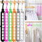 Closet Organizers and Storage,College Dorm Room Essentials, Multifunctional Organizer Magic Space Saving Hangers with 9 Holes Storage Organization...