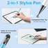 Bopomofo Stylus (5 Pcs),2-in-1 Stylus Pen for Touchscreen, High Precision and Sensitivity, Suitable for iPhone/ipad/Android Tablets, Compatible wi...