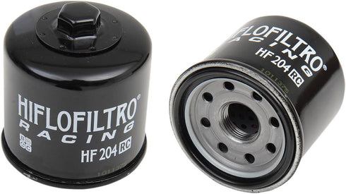 HiFloFiltro HF204RC Black RC High Performance Premium Oil Filter, Single...