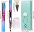 LUTER 6pcs Inkless Pencils, Infinity Pencils with Erasers and 6 Replacement Nibs, Reusable Pencil for Students Eternal Pencil for Writing Drawing ...