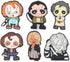 UNN Pack of Halloween Skull Shoe Charms Horrible Movie Shoes Decorations for Party Favor...