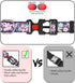 Cute Floral Dog Collar for Small Medium Large Dogs,Girl Female Dog Collars Soft Patterns Adjustable Pet Collar with Quick Release Safety Buckle fo...