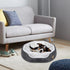 Round Dog Cat Beds Mattress Washable Pads Room, Soft Durable Plush Faux Fur Sleeping Pet Fleece Bed Mat for Small Doggy Kitten Puppy, with Anti-Sl...