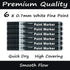 Black Paint Pen, 6 Pack 0.7mm Acrylic Black Permanent Marker for Glass Ceramic Rock Leather Plastic Stone Metal Canvas Enamel Waterproof Writing E...
