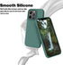 OTOFLY Designed for iPhone 13 Pro Max Case, Silicone Shockproof Slim Thin Phone Case for iPhone 13 ProMax Case 6.7 inch (Midnight Green)...