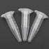 100 Pcs Centrifuge Tubes 1.5 ml Bottom Tip Clear Plastic Test Tube Vials Small Tubes with Caps Small Sample Bottle Vials Container with Cap for La...