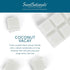 Scentsationals Coconut Vacay 2.5 oz Fragrant Melts-6 Scented Wax Cubes, Green, Small...