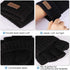 Thermal Insulation Fingerless Texting Wool Gloves for Women and Men Winter Warm Knitted Convertible Mittens Flap...
