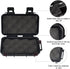 Watertight Box Outdoor Utility Dry Box, Shockproof & Waterproof Protective Case W/Foam, Micro Case Solid Dry Storage Container for Fishing Camping...