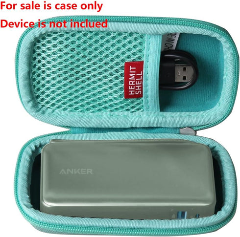 Hermitshell Hard Travel Case for Anker A1259 Power Bank/Anker Nano Power Bank,10000mAh Portable Charger (PD 30W max. Leistung),Case Only (Green)...