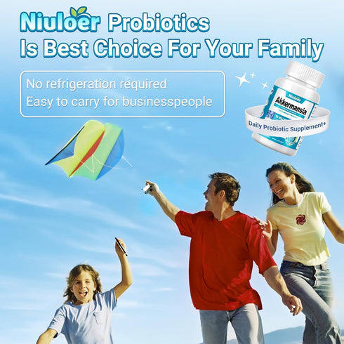Akkermansia Probiotic, GLP-1 Probiotics for Women & Men - 10 Billion AFUs + Organic Prebiotics, Digestive, Gut, Immune & Overall Health, Enhances ...