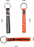 CupaPlay 24 PCS Basketball Keychains/Keyrings Motivational Bulk for Teenagers - Inspirational - Basketball Party Favors and Supplies for Carnival/...