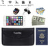 Fireproof Faraday Bag with Zipper Anti-Tracking EMF GPS RFID Car Key Signal Blocker Wallet Shielding Pouch Protective Case for Cell Phone Privacy ...