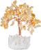 mookaitedecor Citrine Crystal Tree, Quartz Cluster Rock Crystal Base Bonsai Money Tree for Wealth and Luck...