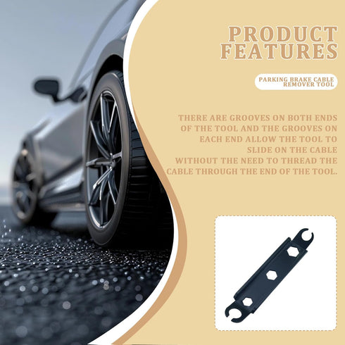 40750 Parking Brake Tool,Parking Brake Cable Remover,Brake Spring Pliers,Parking Brake Cable Remover tool-1pack...
