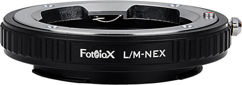Fotodiox Lens Mount Adapter - Compatible with Leica M Lens to Sony Alpha E-Mount Mirrorless Cameras...