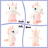 Hopearl Talking Unicorn Repeats What You Say Walking Electric Interactive Animated Toy Speaking Plush Buddy Gifts for Toddlers Birthday, 9.5''...