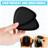 8 Pair Leather Heel Pads, Heel Grips Liner Cushions for Heel Pain Relief, Inserts for Women/Men Loose Shoes Improved Shoe Fit and Comfort (Black)...