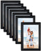 Icona Bay 4x6 Picture Frames Set (Black, 12 Pack), Classy Contemporary Style, Maestro Collection...