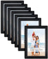 Icona Bay 4x6 Picture Frames Set (Black, 12 Pack), Classy Contemporary Style, Maestro Collection...