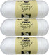 Caron Bulk Buy: Caron Simply Soft Yarn Solids (3-Pack) White #H97003-9701......