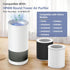 H-HF400-VP Replacement Filter Kit Compatible with Hunt-er H-HF400-VP H-PF400 with True HEPA Pre-Filter for HP400 Air Purifier Series,1 True HEPA F...