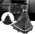 for Jetta 2009 5-Speed Gear Lever knob Gear Shift Knob Kit,5 Speed Gear knob & Gaiter kit, Car Gear Shift Stick Gaiter Boot for 6 MK5 MK6 2005-201...