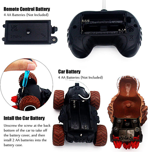 Tipmant Cute RC Car Remote Control Vehicle Toys Realistic Animal Kids Boys Girls Birthday Gifts (Lion)...