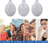 DanLingJewelry 100 pcs 304 Stainless Steel Virgin Mary Oval Miraculous Medal Charms Pendants for Jewelry Making 14x9mm...