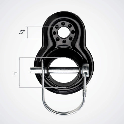 Schwinn Coupler Hitch Attachment Compatible for both Schwinn & InStep Bike Trailer, Flat and Angled Couplers for Wide Range of Bicycle Carriers, T...