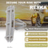 Rexka 20pcs Fender Wheel Flare Moulding Clip for Jeep Liberty KK KJ 2002-2012 Jeep Grand Cherokee Dodge Ram 1500 Nitro Durango Avenger Sebring Chr...