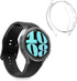kwmobile Case Compatible with Samsung Galaxy Watch 6 40mm Case - 2X TPU Silicone Fitness Tracker Cover - Transparent...