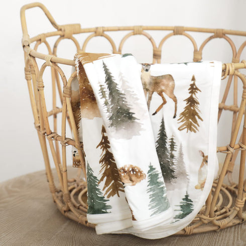 GRSSDER Baby Blankets Super Soft Stretchy Jersey Knit Swaddle Blanket for Baby Girls and Boys, Double Layer Receiving Blankets 34 x 44 Extra Large...