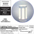 2 Pack 400W Equivalent Led Corn Light Bulb, 6000 Lumen 6000K Daylight 50W LED Corn Lamp, E26/E27 Medium Base for Indoor Garage Factory Warehouse B...