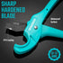 DURATECH PEX Pipe Cutter, Tubing Cutter for 1/8"-1" PEX and Rubber Hoses(NOT for PVC Pipe), with PTFE-Coated Sharp Blade, Suitable for Home and Pl...