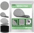 vensovo Mesh Pad for Flower Pots - 100 Pack 2 x 2 inch Bonsai Pot Bottom Grid Mat Mesh, Plant Drainage Mesh Screen with Hot Melt Edge, Round Plant...