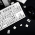 Custom Keycaps, 138 Keys Black and White PBT Cute Keycaps, Cherry Profile Dye Sublimation Themed Keycaps Set for Cherry Gateron MX Switches Mechan...