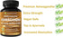 Ashwagandha Supplement Made with Premium Ashwaganda Root Powder 1200mg with Black Pepper Extract for Increased Absorption - 120 Vegi Capsules...