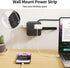 NTONPOWER Flat Plug Power Strip - 5 ft Extension Cord with Multiple Outlets, 8 Widely Outlets with 3 USB (1 USB C), 3 Side Outlet Extender, Overlo...