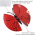 24PCS Butterfly Wall Decals Removable 3D Butterflies Decor for Wall Sticker Mural Stickers Home Decoration Kids Room Bedroom Decor (Double Layer-R...