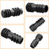 Drip Irrigation Fittings for 1/2 inch Irrigation Tubing(0.60"-0.63" OD), 15 Pieces End Plug Barbed Connectors, End Caps Plastic Plug Nuts for 1/2"...