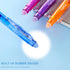 ParKoo 18 Colors Retractable Erasable Gel Pens Clicker, Fine Point 0.7mm, Make Mistakes Disappear, Comfort Grip for Journaling Drawing Writing Pla...