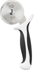 Mercer Culinary Millennia Pizza Cutter with White Handle, 2-3/4 Inch Wheel, Stainless Steel...