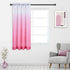 HUTO Pink Sheer Curtain for Little Girls Kids Bedroom Ombre Gradient Window Panel for Princess Teenage Daughter Closet-Sheer Backdrop Curtain Drap...