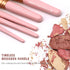 ZOREYA Makeup Brush Set - 15 Pcs Premium Synthetic Foundation Concealers Eye Shadows Make Up Brush,Eyeliner Brushes(Pink)...