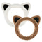 2 Pcs Cute Cat Skincare Headband for Washing Face Makeup Skincare, Animal Headbands for Women Girls Cute Stuff Gifts Soft Coral Fleece Facial Wash...