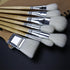 Gilding Brush Set, 7 Pieces Versatile Goat Hair Blending Mop Brushes for Acrylic Painting Wartercolor Foil Gold Leaf Flakes Sheets...