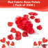 KatchOn, Huge 40x30 Inch Teddy Bear 'I Love You' Balloons - Pack of 2, Red, Romantic-Themed Balloons for Valentine's Day, Anniversary, Romantic Ni...